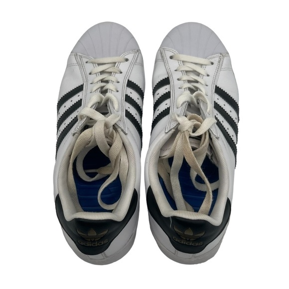 adidas White Black Superstar Sneakers Size 7 Men’s - Picture 4 of 8